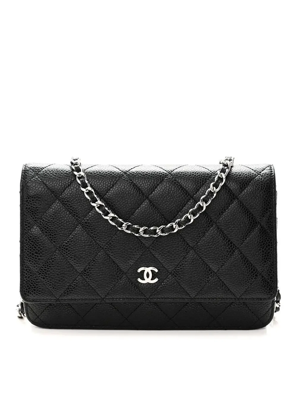 Chanel Caviar Quilted Wallet On Chain #323684C26B